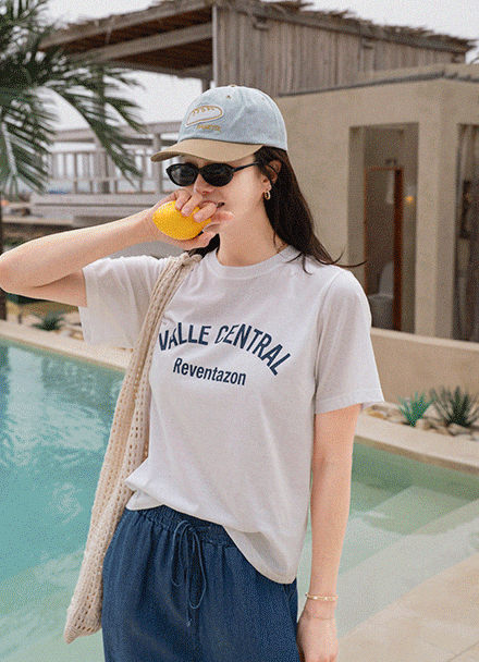 [Special Sale] 레벤타 Color Matching Short-sleeve T-shirt Korea