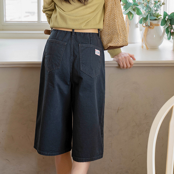 [USYOU] 카치온 패치 버뮤다 Pants