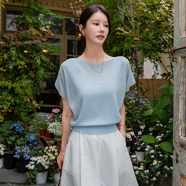 [Special Sale] 오루 가오리 Cap Summer Knitwear