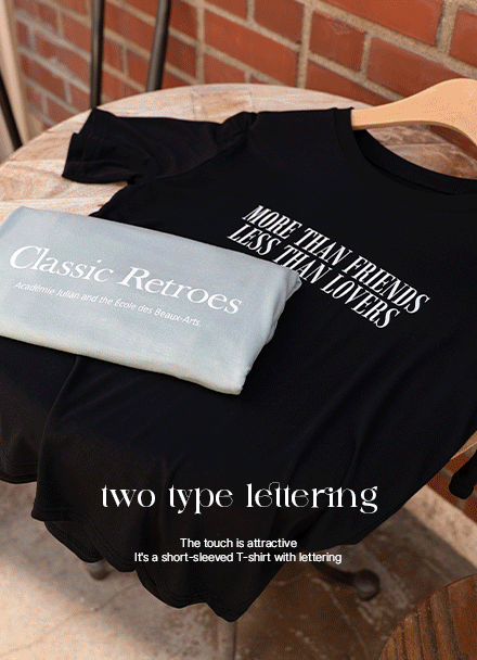 [Special Sale] Hoodie 2types Printing Short-sleeve T-shirt Korea