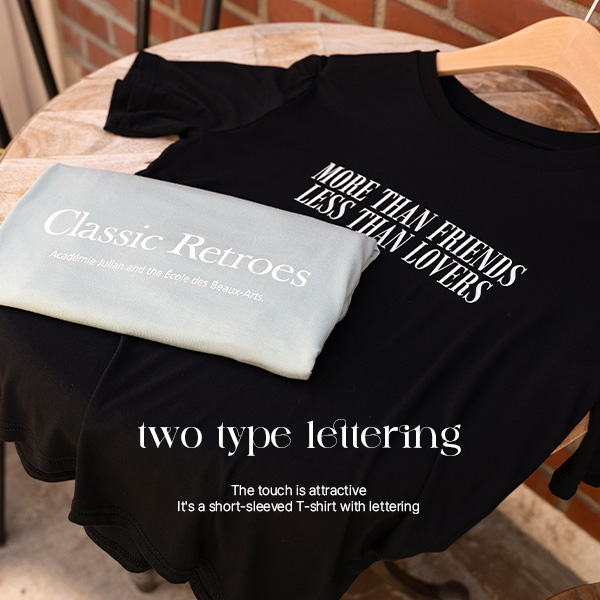 [Special Sale] Hoodie 2types Printing Short-sleeve T-shirt