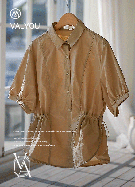 [valyou] two-way string Blouse Korea