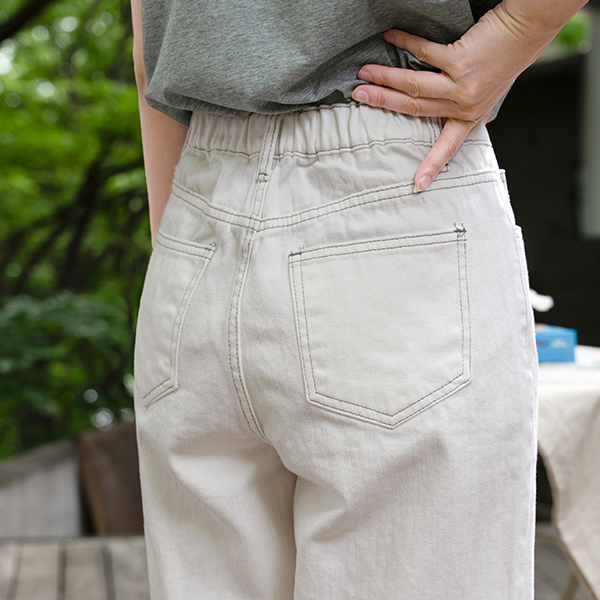 Ice Cool stitch Banding Short Pants