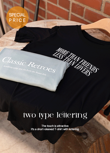 [Special Sale] Hoodie 2types Printing Short-sleeve T-shirt Korea