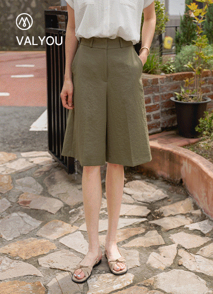 [valyou] 에어핏 버뮤다 Harp Slacks Korea
