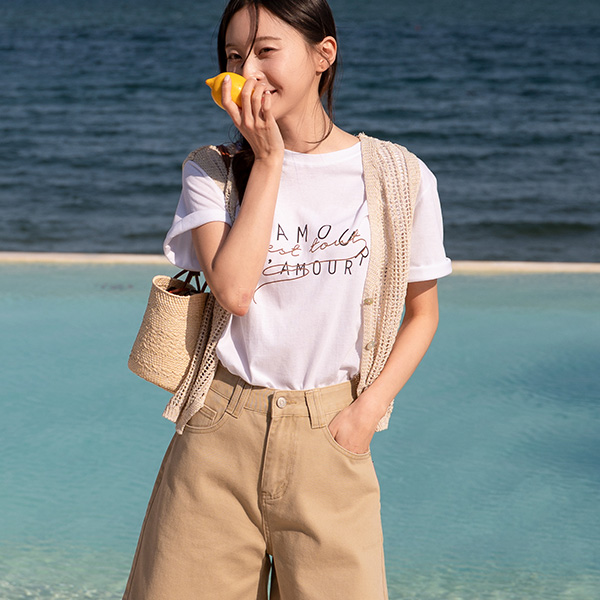[Special Sale] 라무어 레귤러 Short-sleeve T-shirt
