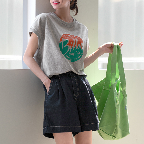 [Special Sale] Billow Cap Sleeve Short-sleeve T-shirt