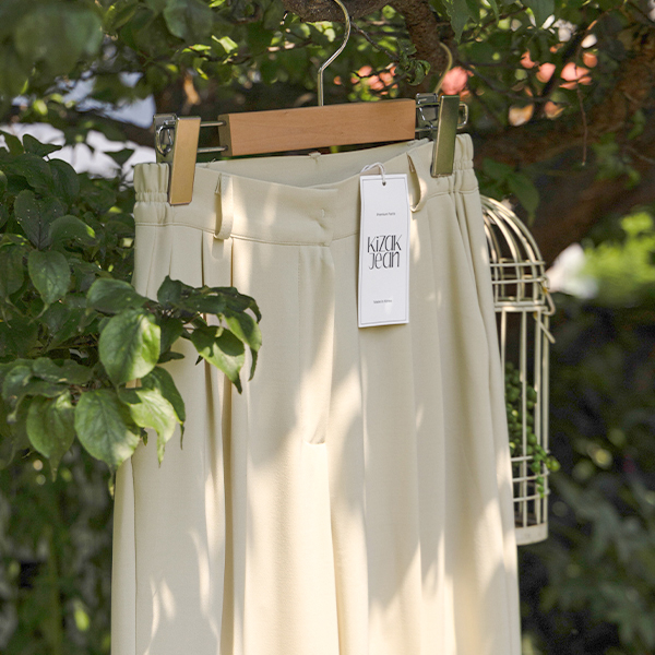 Perfect Pants 85ver (two-pin tuck side band)