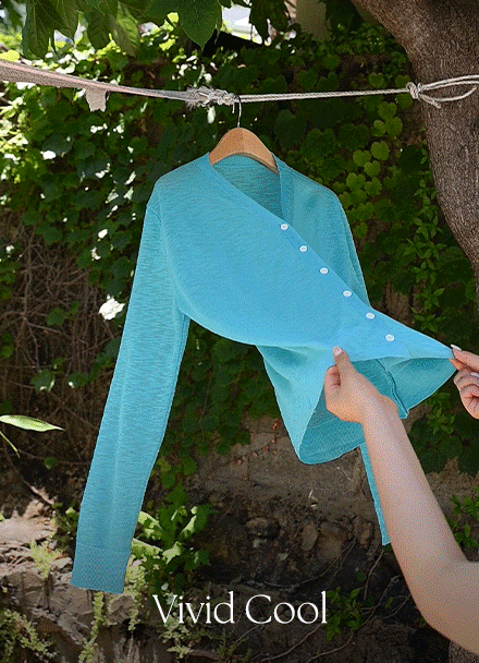 [Special Sale] 비비드 쿨 Summer 비스코스 Cardigan Korea