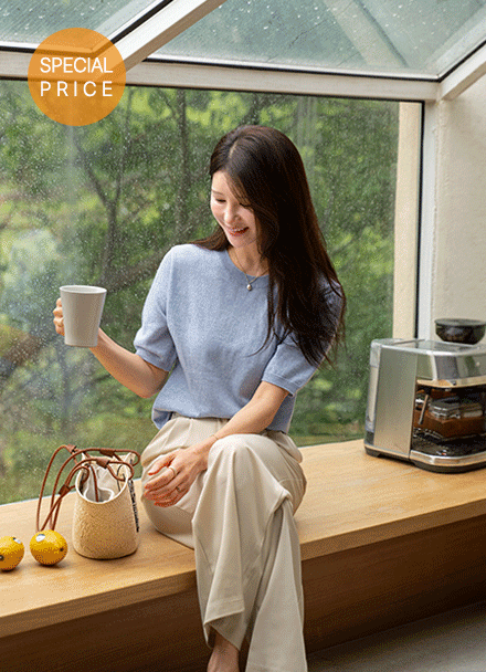 [Special Sale] Linen 2Type Short-sleeve Knitwear Korea