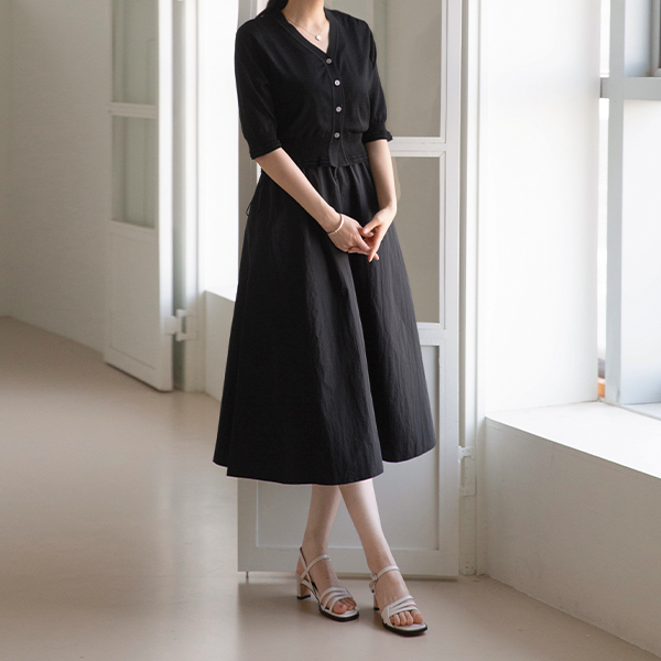 [valyou] 프레시 Cardigan Dress Set