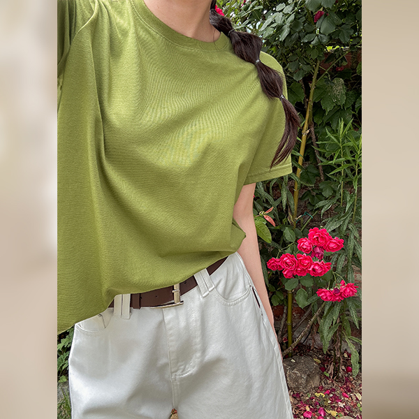 [USYOU] Signature Modal T-shirt