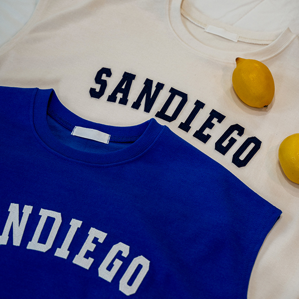 Sandy Patch Cap Sleeves Sweatshirt