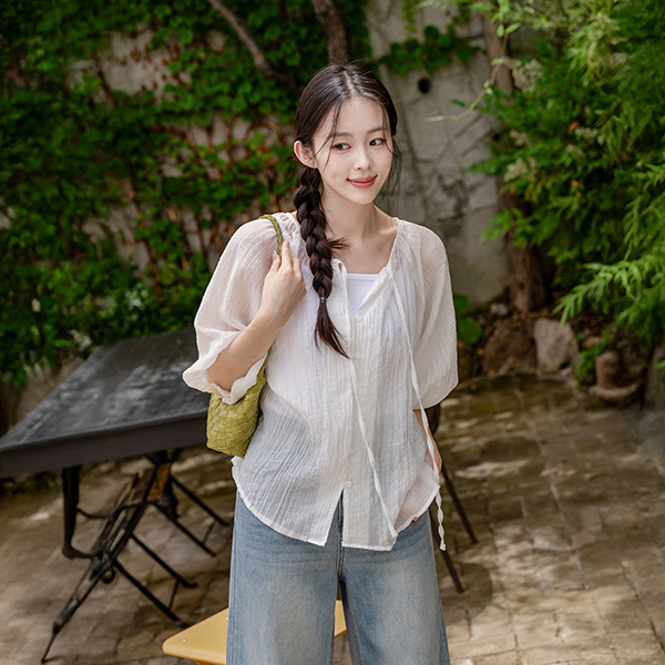 String Tencel Washa Blouse