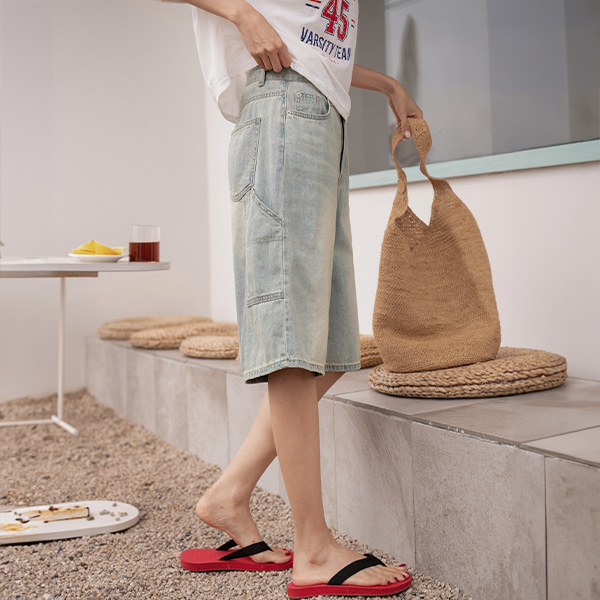 카펜더 key point Denim 버뮤다 Pants
