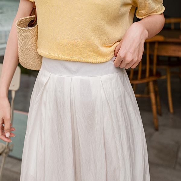 바스락 아이스 Kyurot Banding Pants