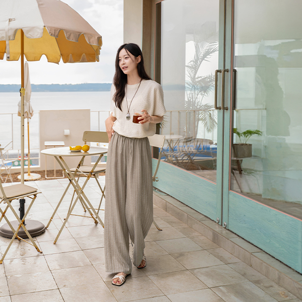 [Special Sale] 쿨썸머 줄지 Banding Pants