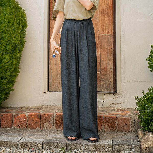 Cool Slosh All-banding Wide Pants