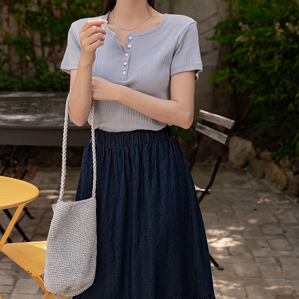 [Special Sale] Clover Punching Daily Short-sleeve T-shirt