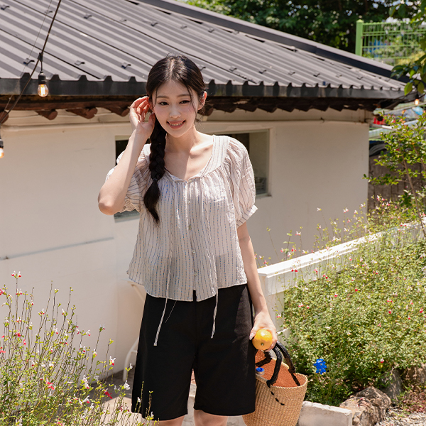 Cozy Stripe Blouse