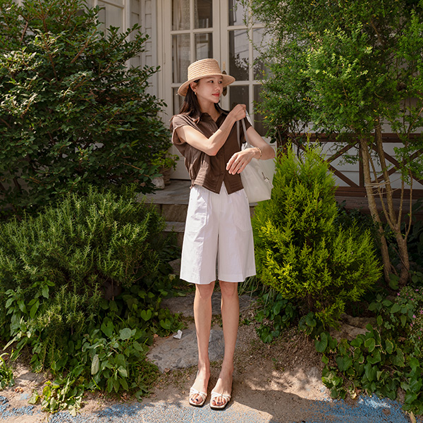 key point Aline Harp 밴딩팬츠