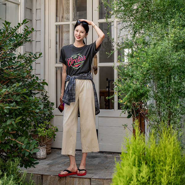 다트 line 8부 Banding Pants