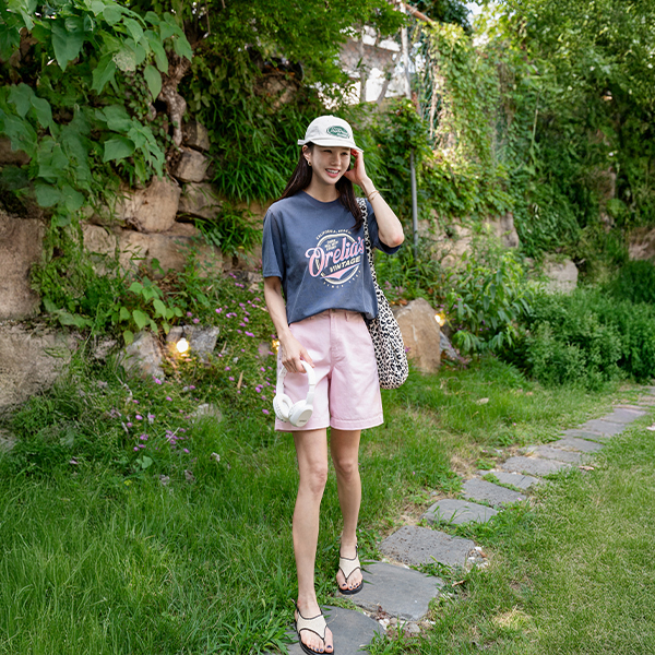 [Special Sale] Vintage 피그먼트 Short-sleeve T-shirt