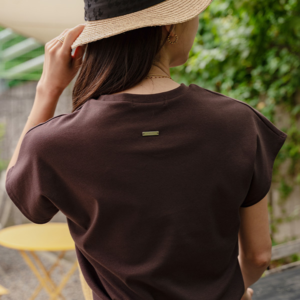 [valyou] 마레 펜던트 드레이프 Short-sleeve T-shirt