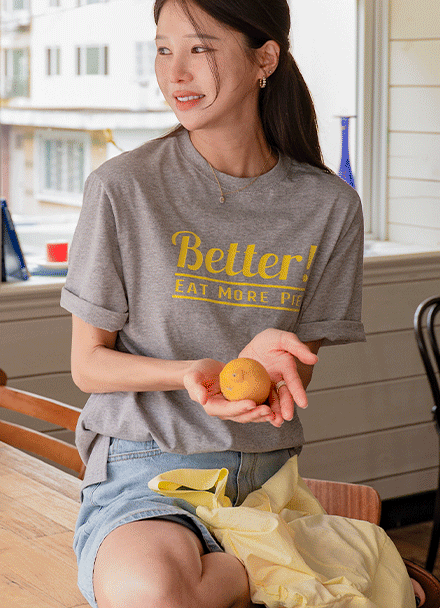 Better Lettering Short-sleeve T-shirt Korea