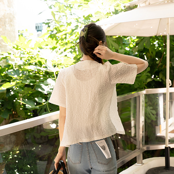 바이디 링클프리 Short-sleeve Cardigan