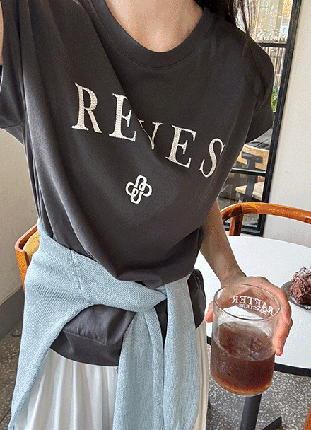 Cold Reverse Drop Shoulder T-shirt Korea