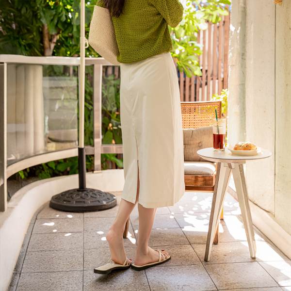슬릿 쿨 Summer Basic Skirt