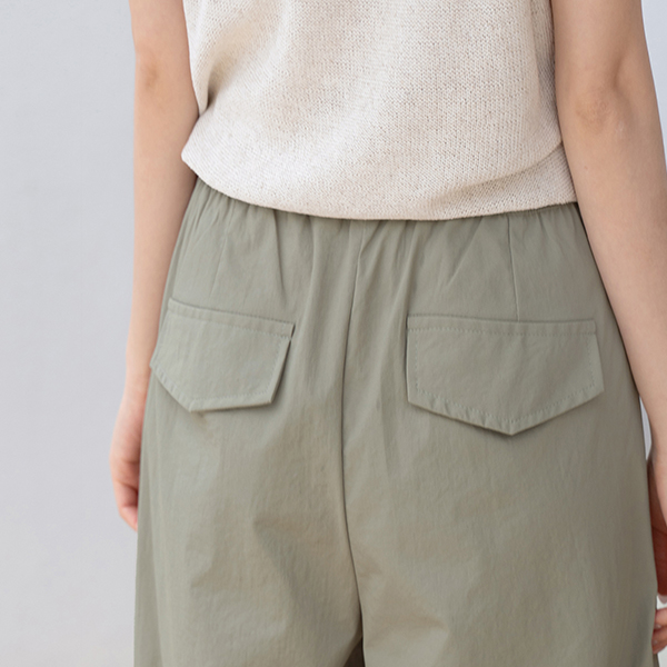 쿨 바스락 통 뒷밴딩 Pants