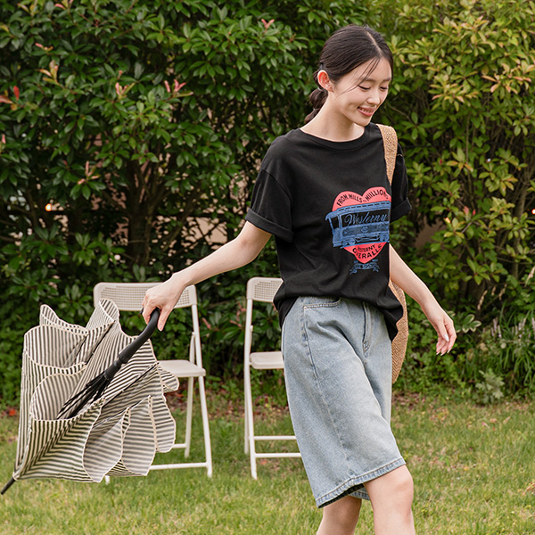 Radio Print Daily T-shirt