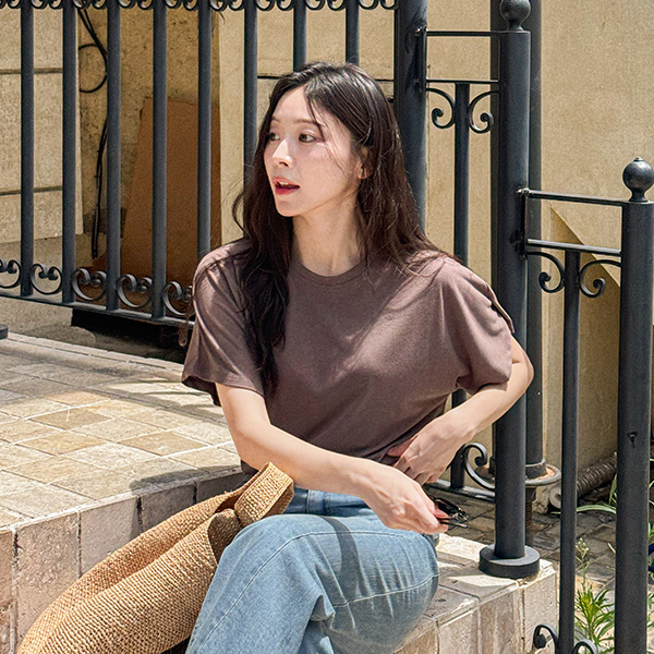 어게인 절개 백패치 T-shirt