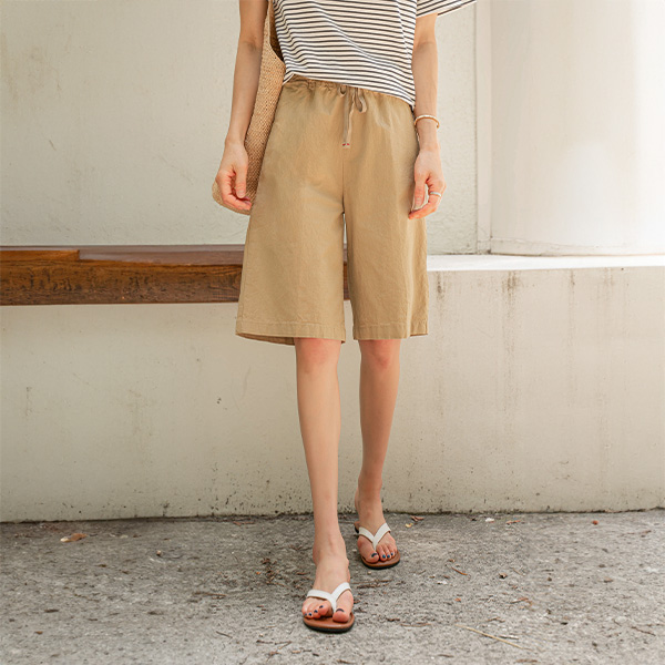 [valyou] Linen Summer 올밴딩 Shorts