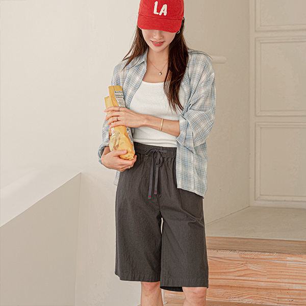 [valyou] Linen Summer 올밴딩 Shorts
