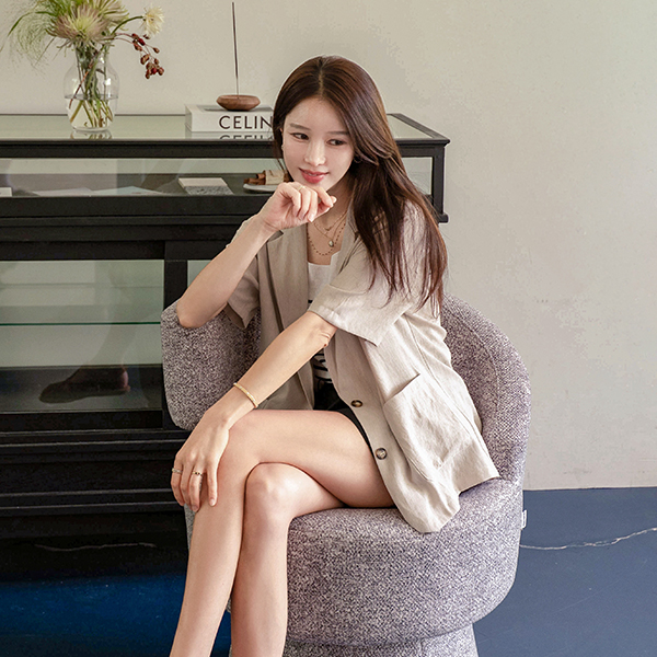 토프 Summer Short-sleeve loose fit Jacket