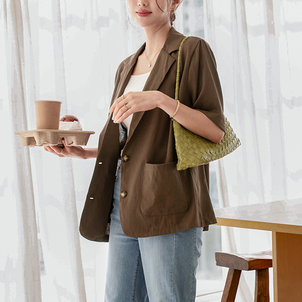 토프 Summer Short-sleeve loose fit Jacket