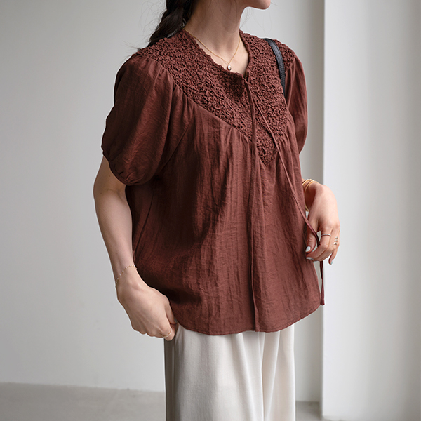 [Special Sale] And Wrinkle Blouse