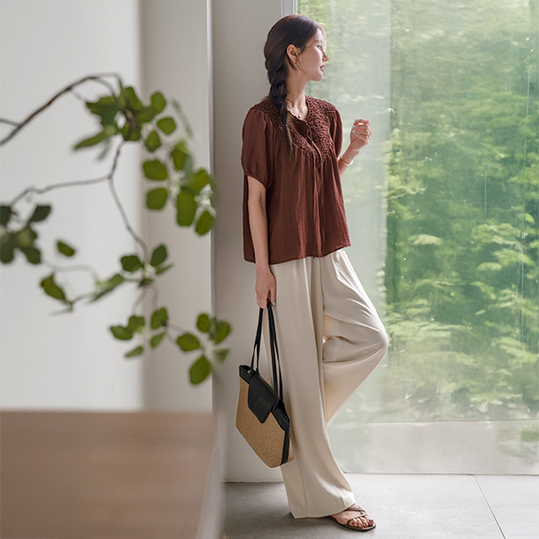 [Special Sale] And Wrinkle Blouse