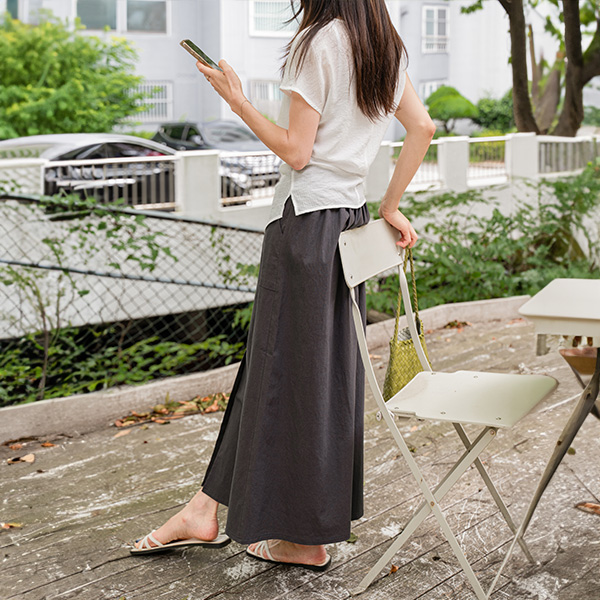 [valyou] Air Flow Wrap Blouse