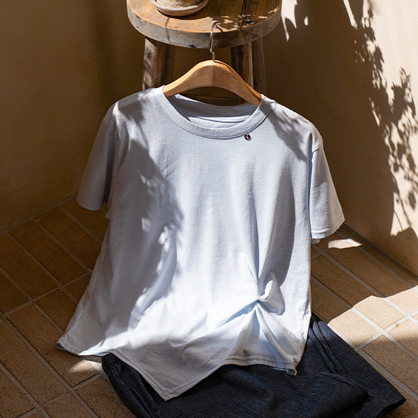 [Special Sale] 펜던트 꼬임 Short-sleeve T-shirt
