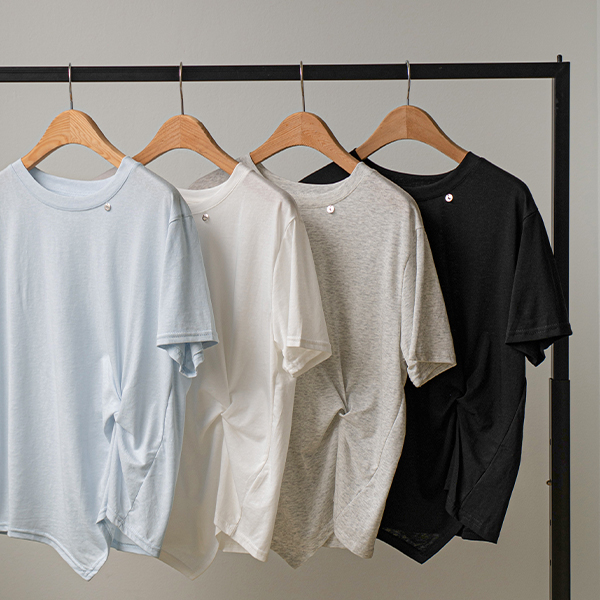 [Special Sale] 펜던트 꼬임 Short-sleeve T-shirt