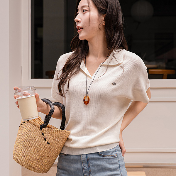 Viscose Cooling Cap Sleeve Short-sleeve Knitwear
