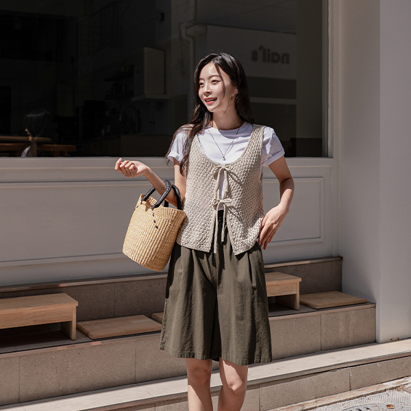 [Special Sale] 바인딩 코튼 Banding Shorts