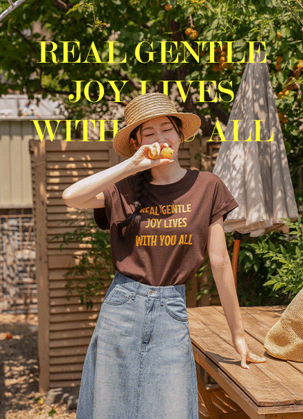 Gentle Joy Cap Sleeves T-shirt Korea
