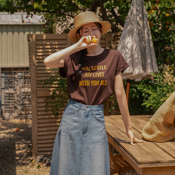 Gentle Joy Cap Sleeves T-shirt