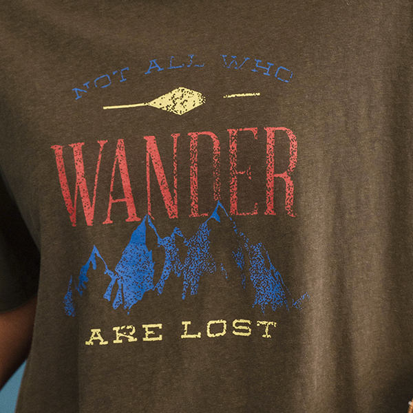 Mountain Round Short-sleeve T-shirt