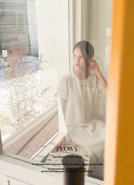 Maldives Silky Sway Dress Korea